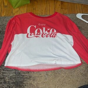 Coke a cola top from disney, size medium